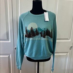 New ATF All Things Fabulous Pine Trees Sweater